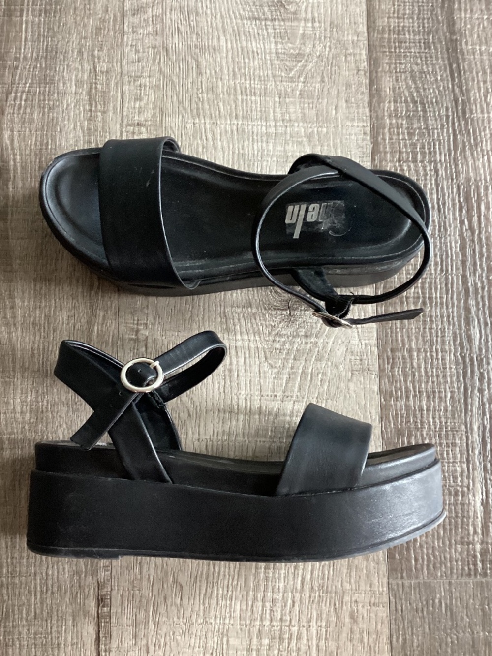 Platform wedge sandal